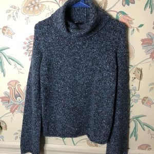 Express Multicolor blue Turtleneck Sweater. Size M.